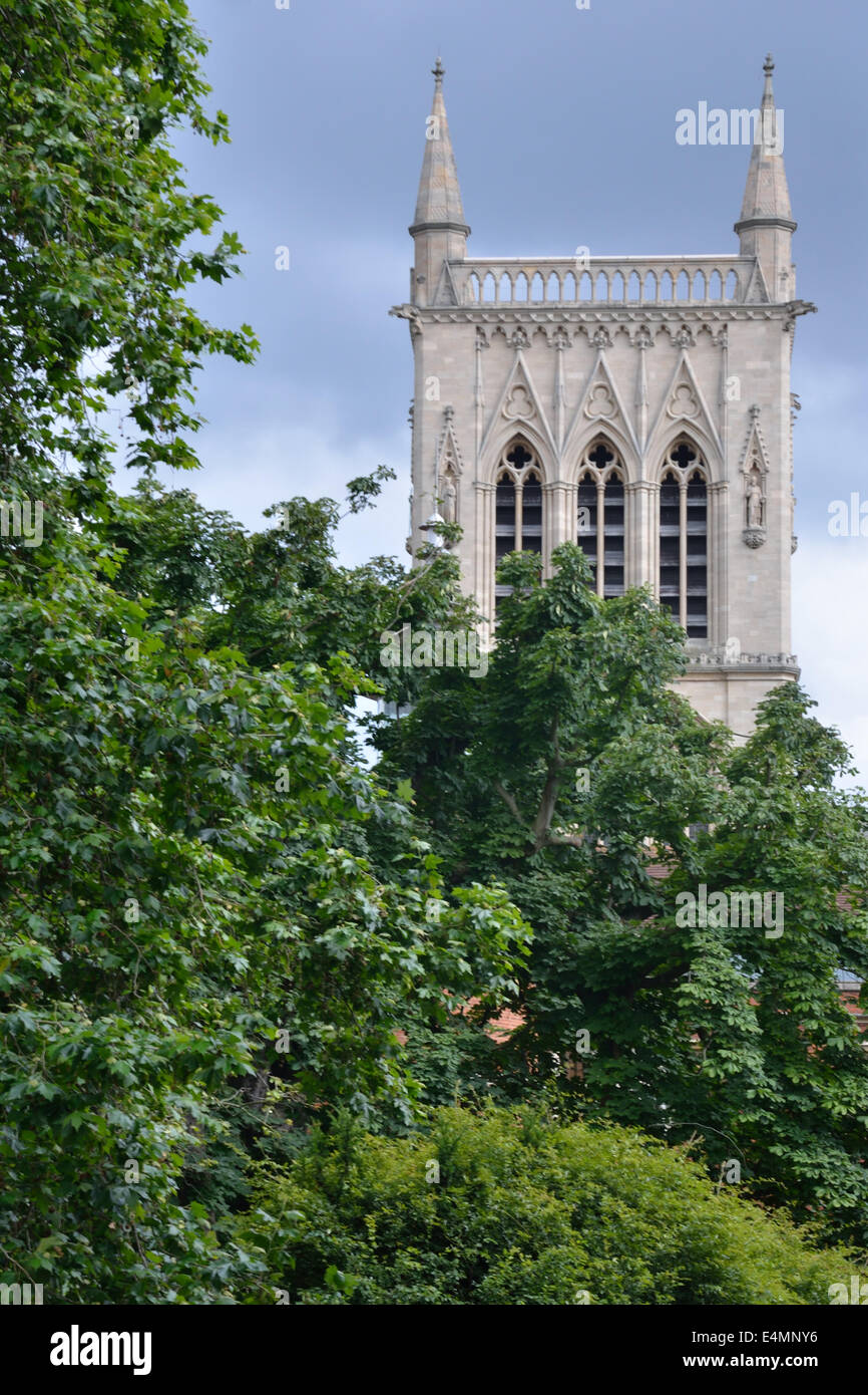 St Johns Turm Stockfoto