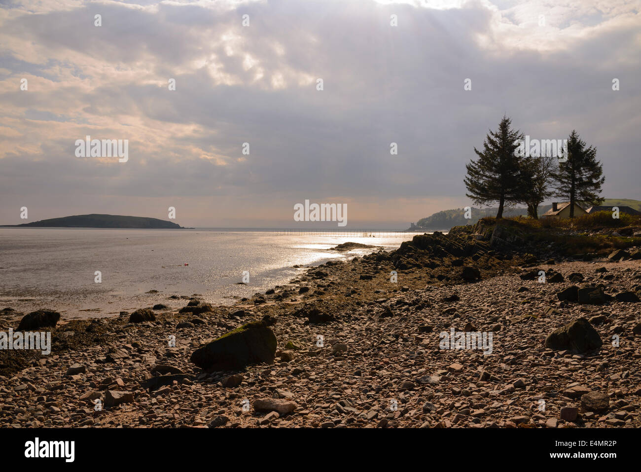 Balcary Bay, Auchencairn Bay, Solway Firth, Dumfries and Galloway, Schottland Stockfoto