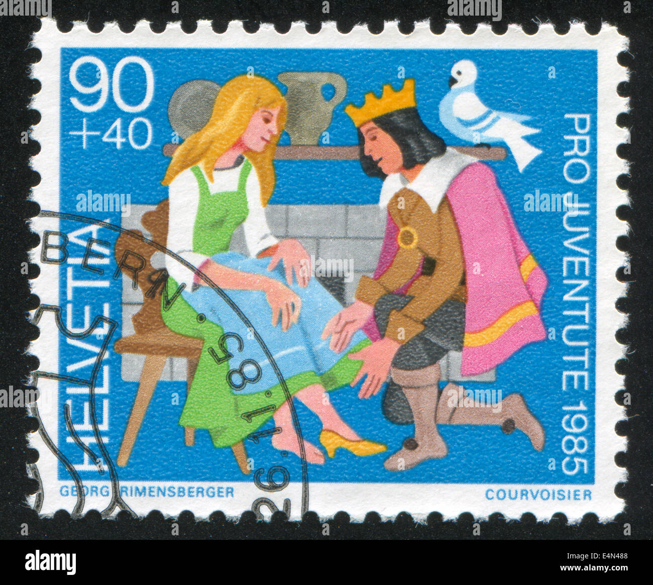 Cinderella Stamp Stockfotos und -bilder Kaufen - Alamy