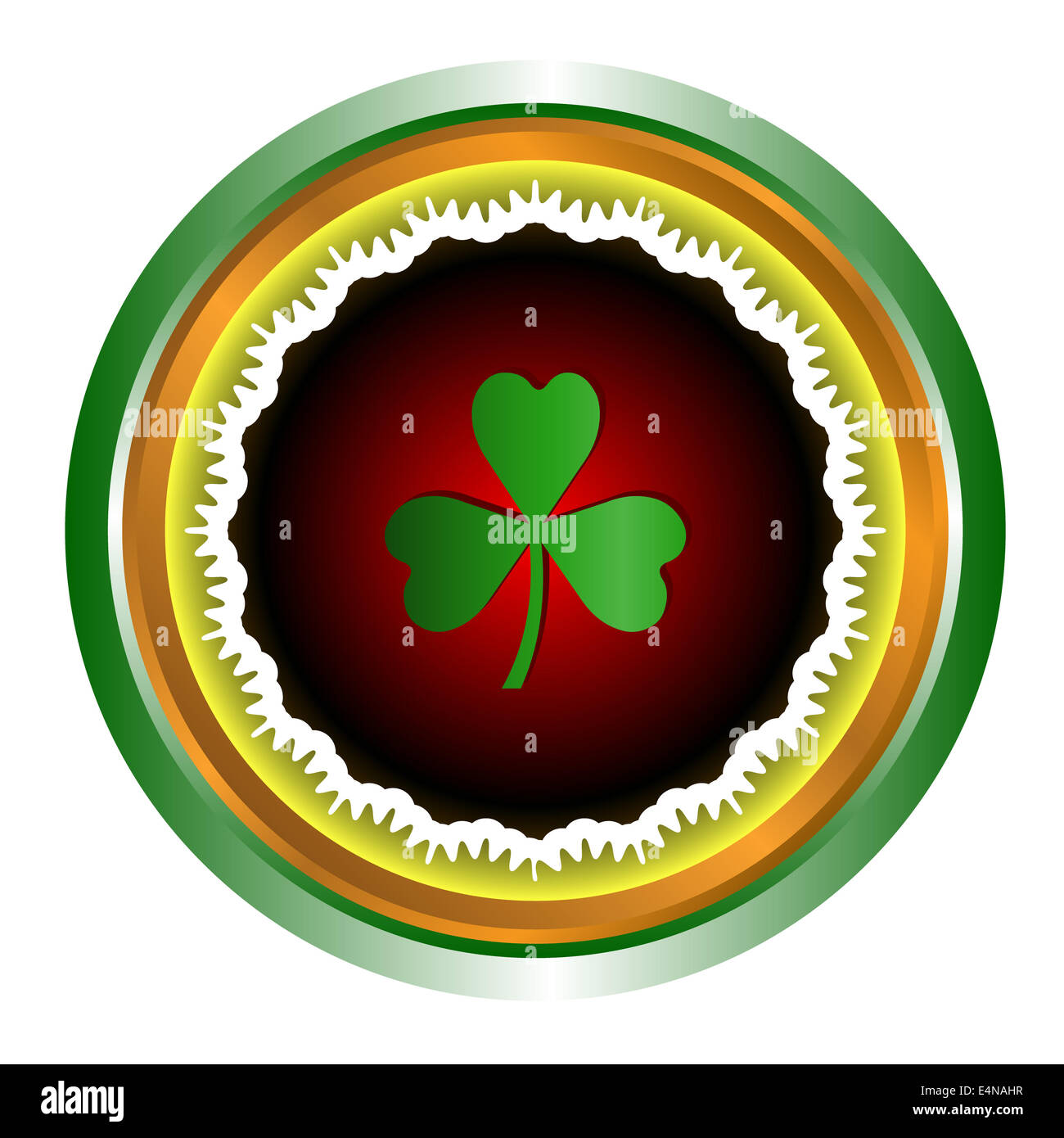 Klee-Symbol Stockfoto