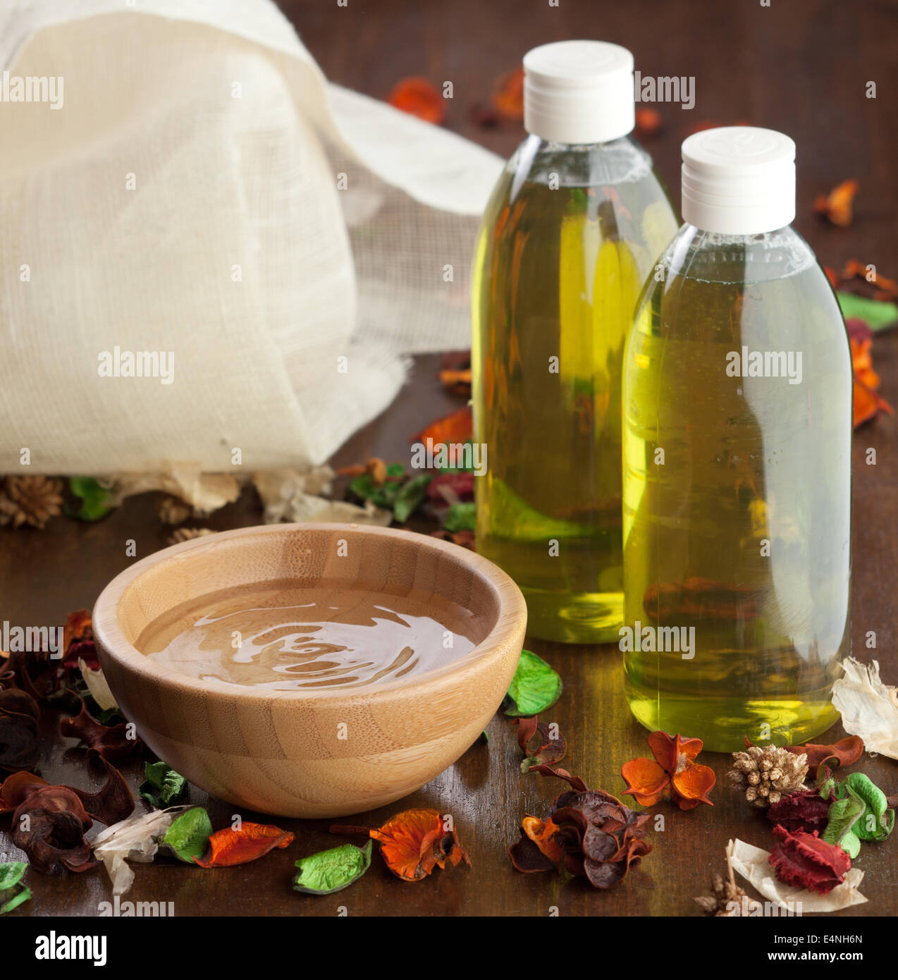 Wesentliche Oil.Aromatherapy Spa Stockfoto