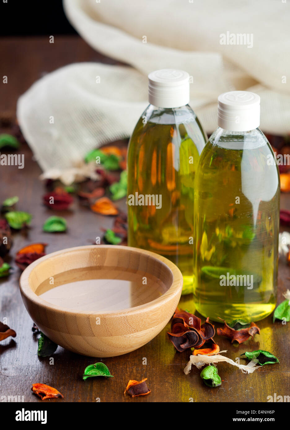 Wesentliche Oil.Aromatherapy Spa Stockfoto