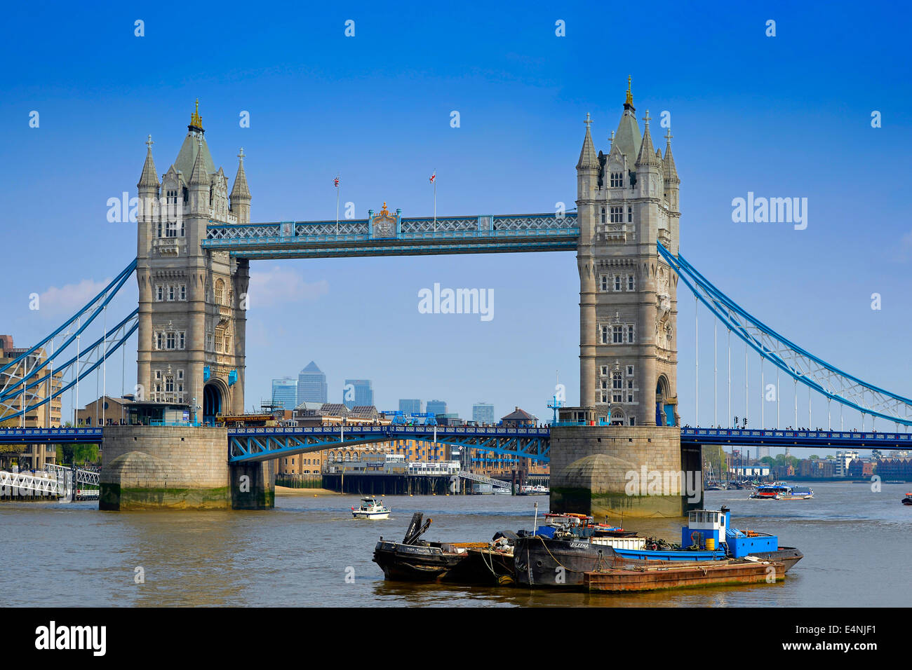 Tower Bridge, London, England, Großbritannien Stockfoto