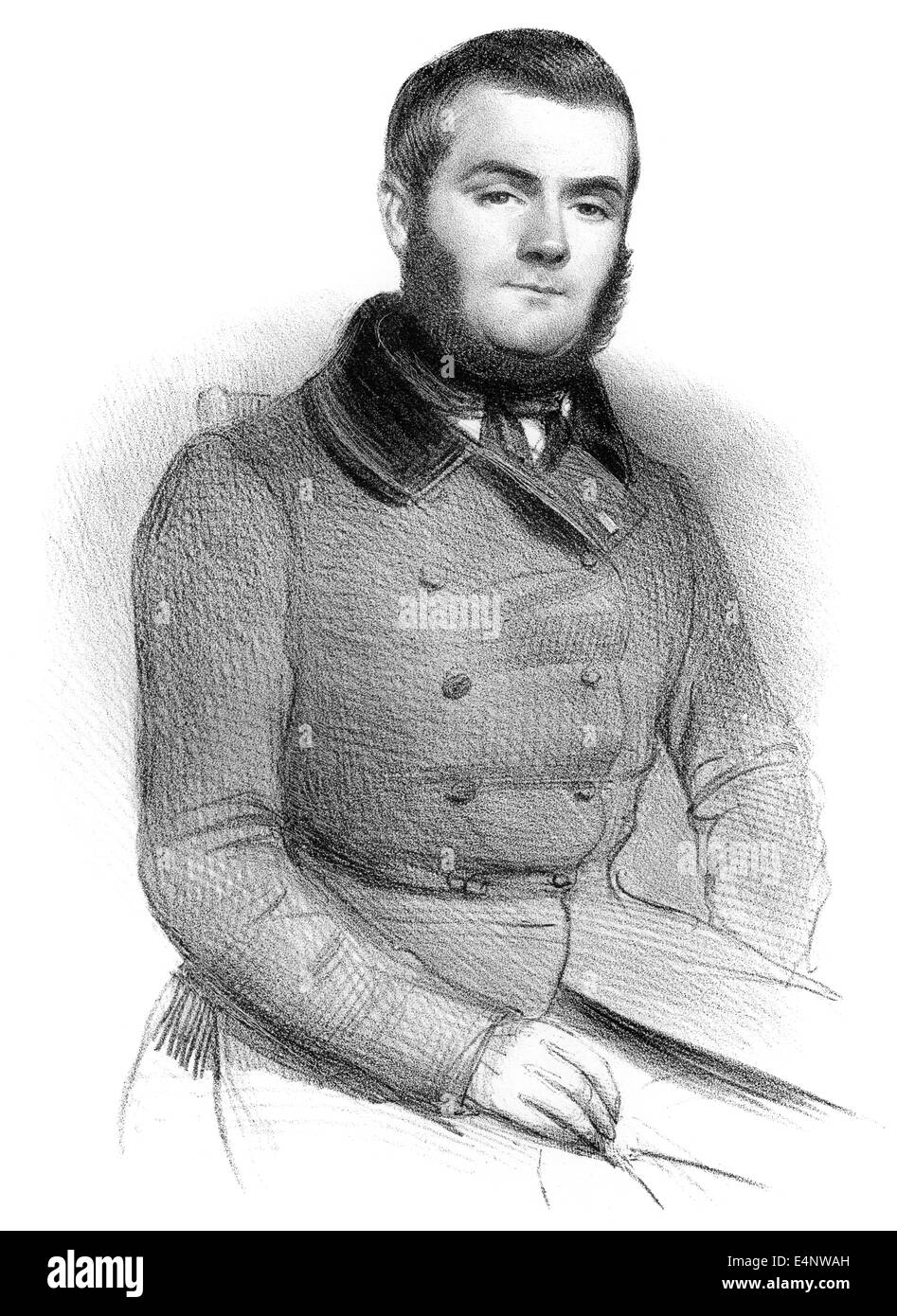 Bernard Adolphe Granier de Cassagnac, 1806-1880, französischer Journalist und Politiker Stockfoto