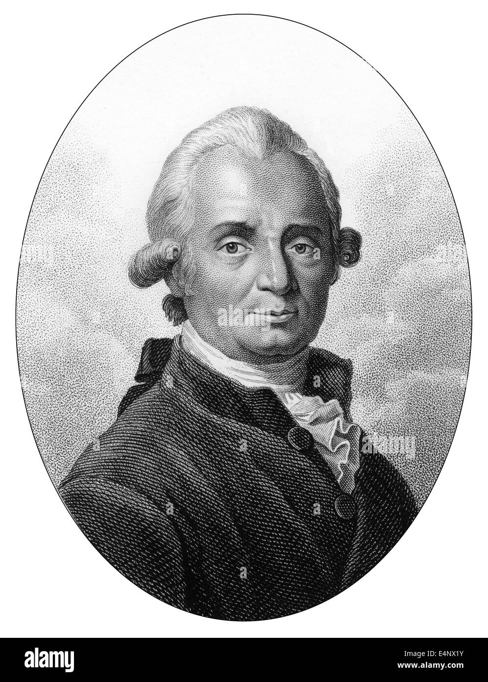 Marcus Elieser Bloch, 1723-1799, deutscher Arzt und Naturforscher, Stockfoto