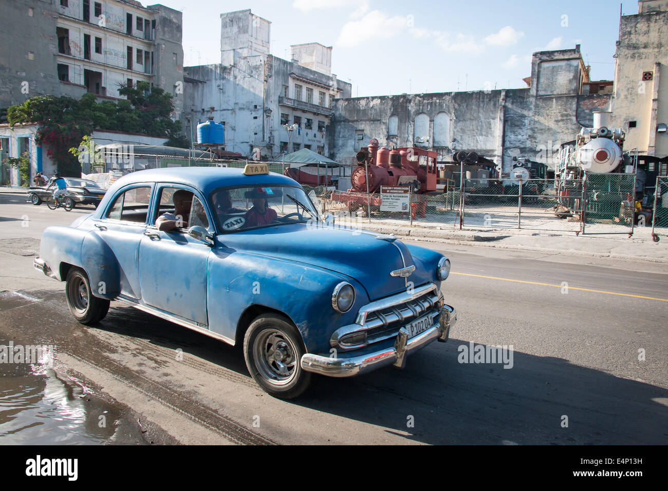 Antiken Chevrolet, Capitolio, Havanna, Kuba Stockfoto