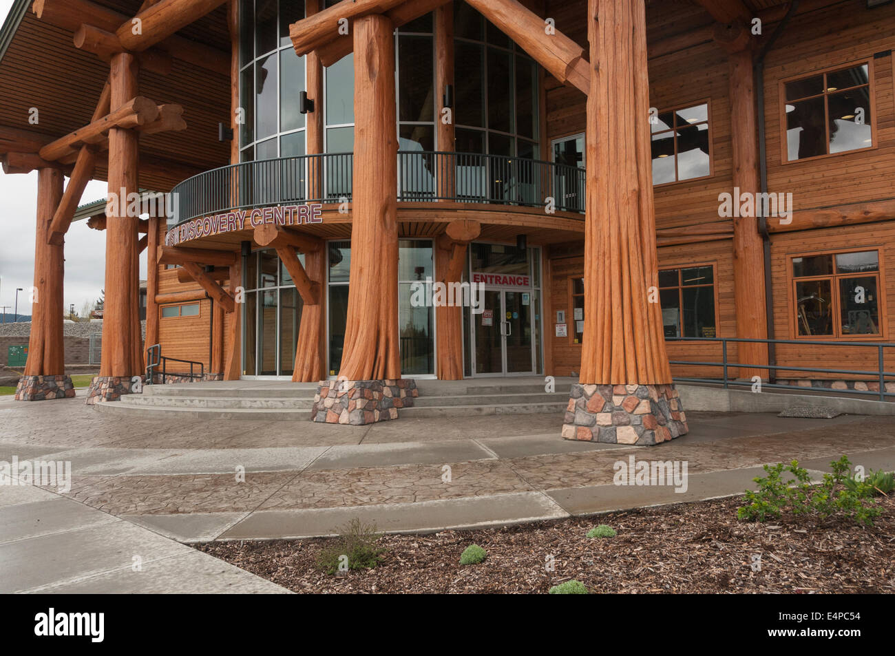 Elk203-3142 Kanada, Britisch-Kolumbien, Williams Lake, Tourismus Discovery Center Stockfoto