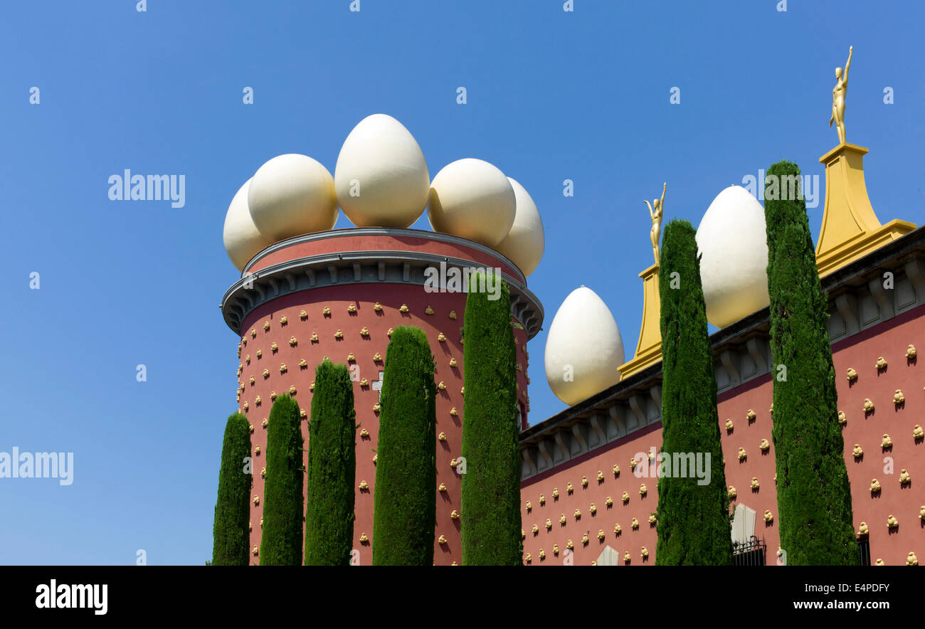 Dalí Theater und Museum, Figueres, Katalonien, Spanien Stockfoto