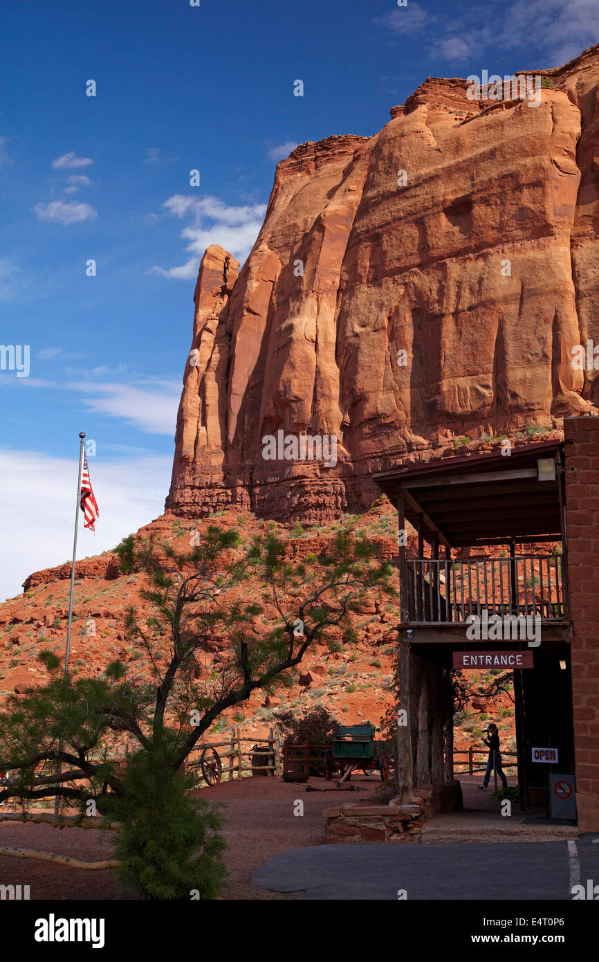 Goulding ist Museum, Monument Valley Navajo-Nation, Utah und Arizona Grenze, USA Stockfoto