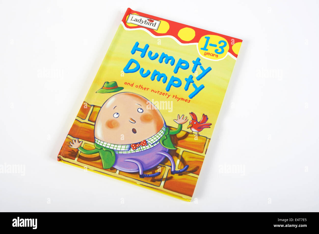 Marienkäfer (1-3 Jahre) Humpty Dumpty und andere Kinderlieder-Buch Stockfoto