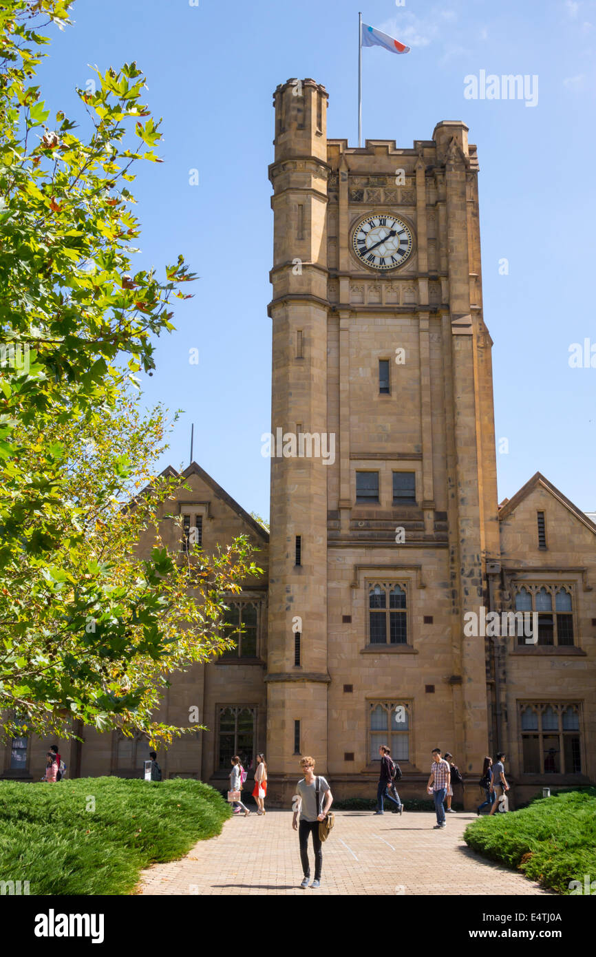 Melbourne Australien,Victoria Carlton,Parkville,University of Melbourne,Campus,Schule,Graduate School of Humanities and & Social Sciences,Student Stude Stockfoto