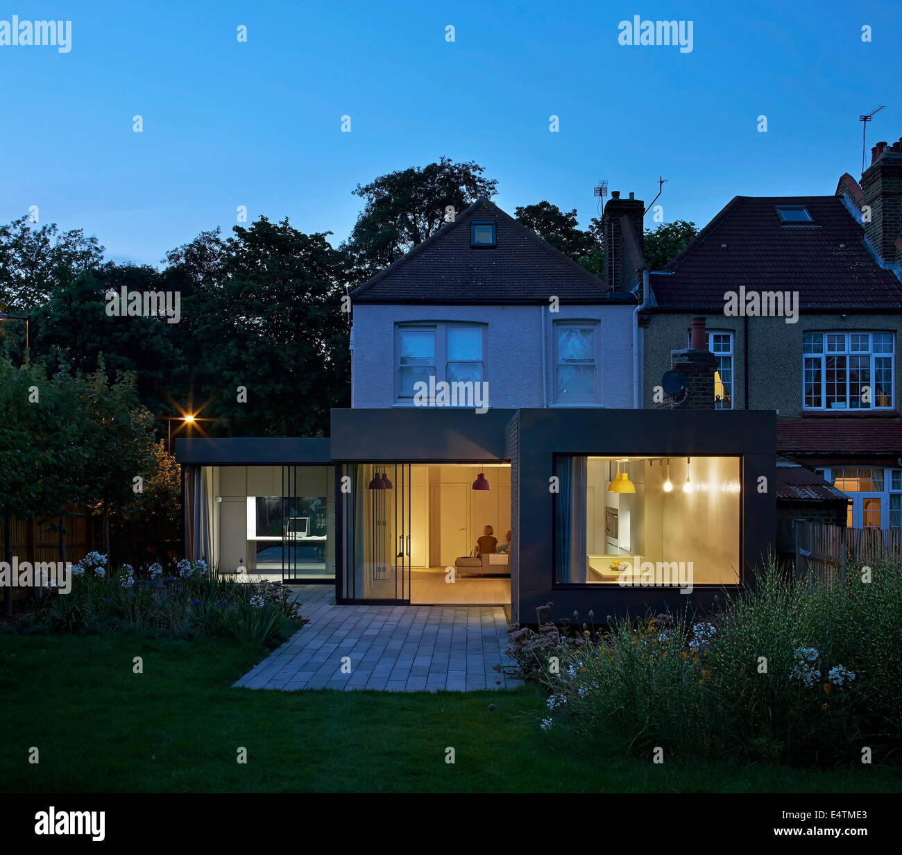 Privathaus Townley Road, London, Vereinigtes Königreich. Architekt: Glas Architekten + Designer, 2013. Stockfoto