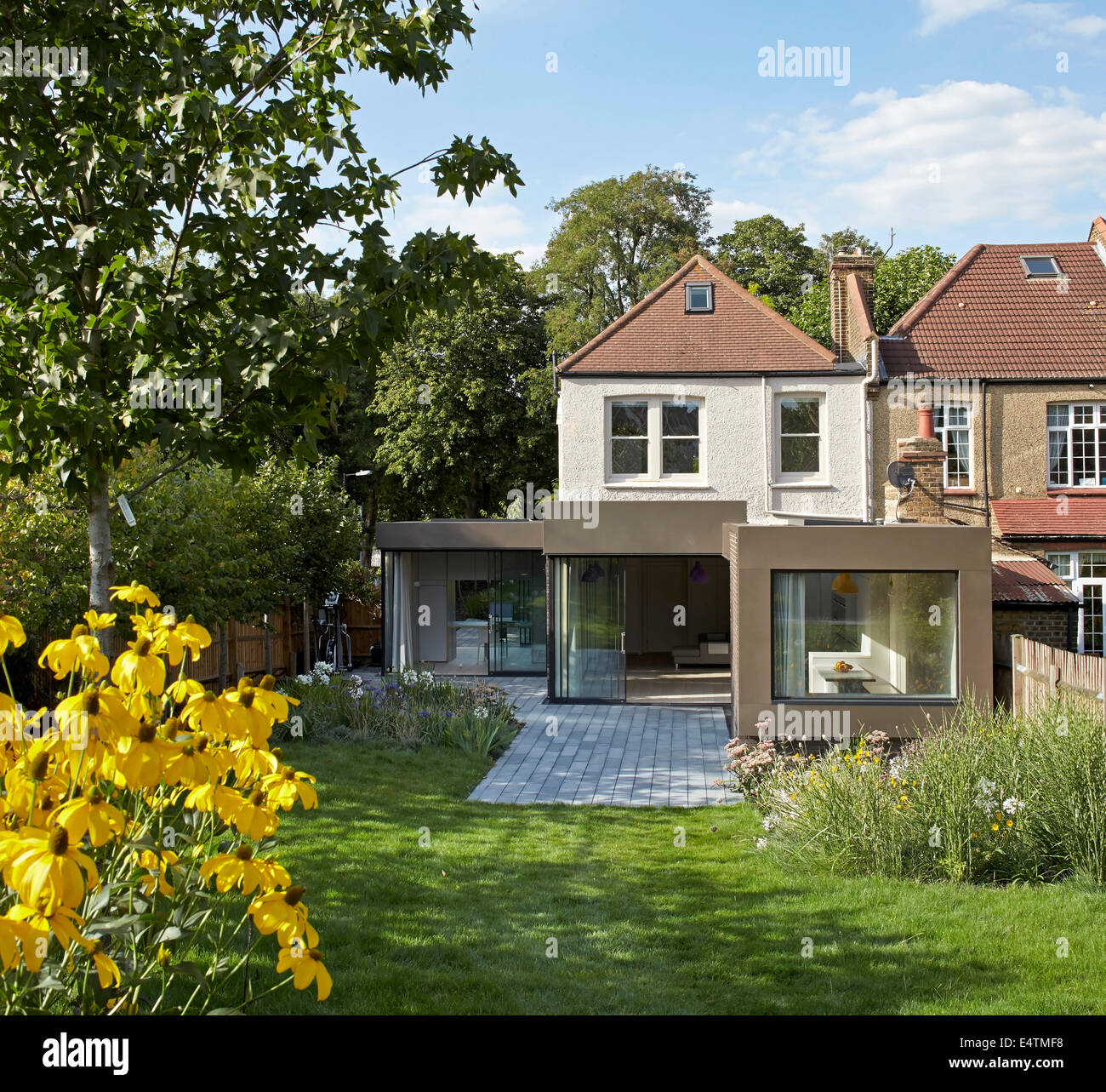 Privathaus Townley Road, London, Vereinigtes Königreich. Architekt: Glas Architekten + Designer, 2013. Stockfoto