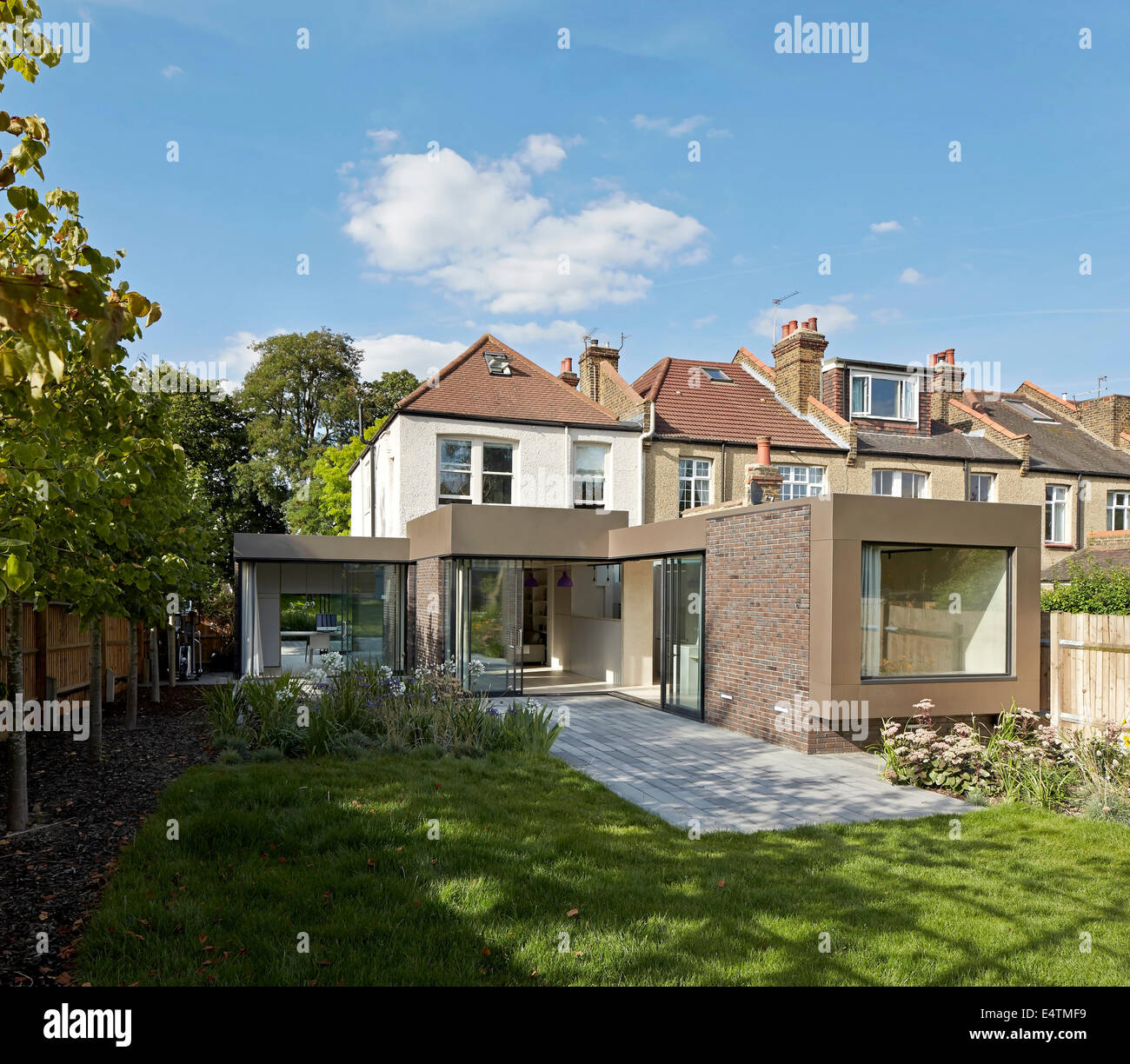 Privathaus Townley Road, London, Vereinigtes Königreich. Architekt: Glas Architekten + Designer, 2013. Stockfoto