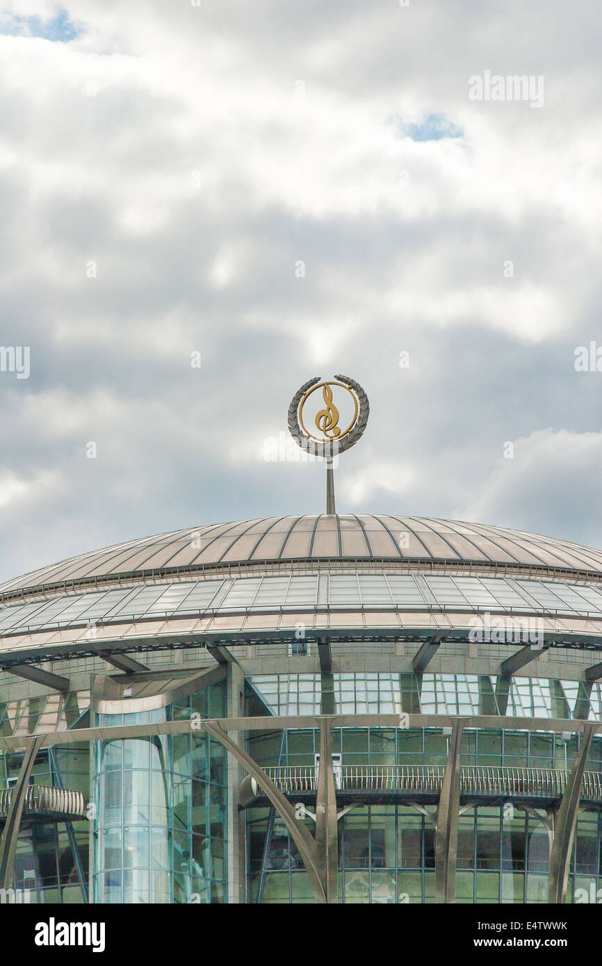 Moskau internationales Haus der Musik Stockfoto