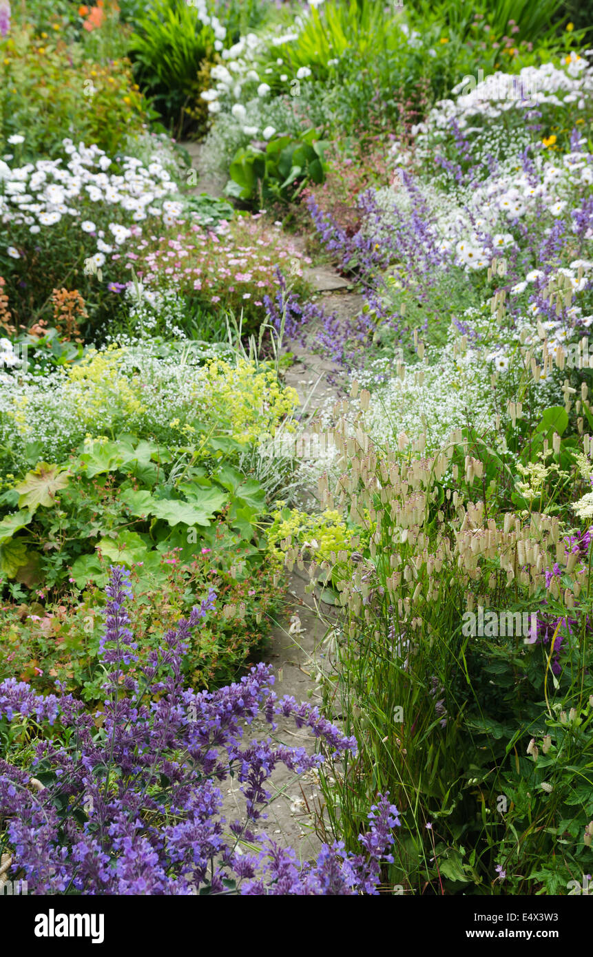 Ein englischer Garten Stockfoto