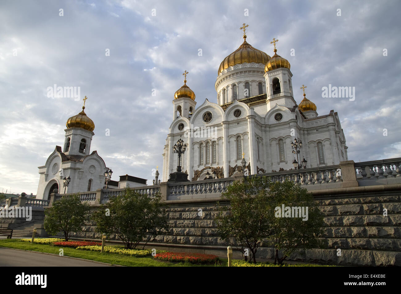 Christus der Erlöser-Kathedrale, Moskau, Russland. Stockfoto