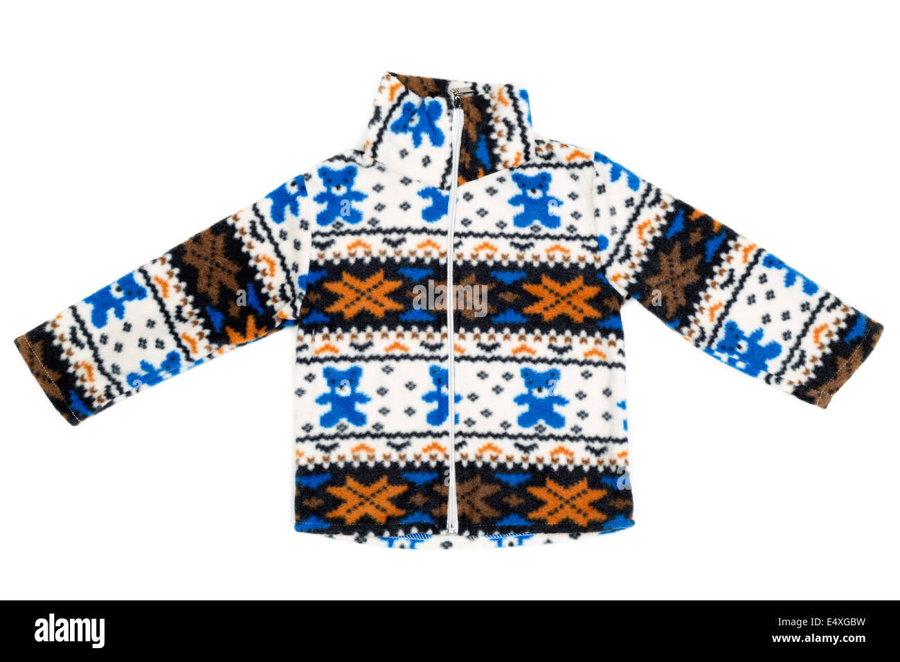 Pullover mit einem Winter-Muster Stockfoto