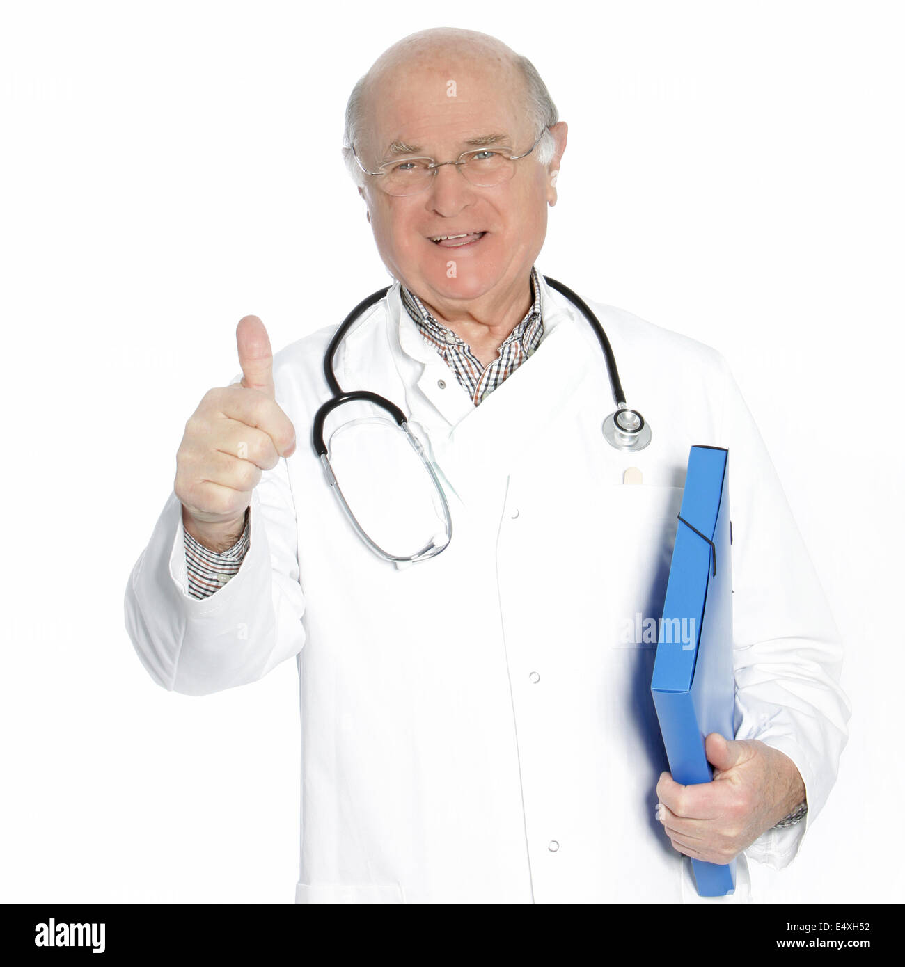 Zuversichtlich, leitender Arzt oder Berater Stockfoto