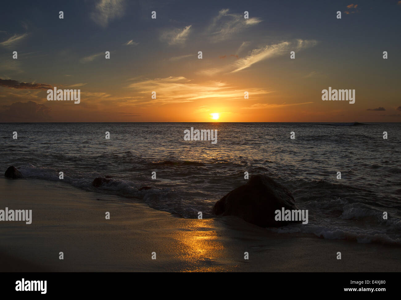 schwindenden Licht Stockfoto