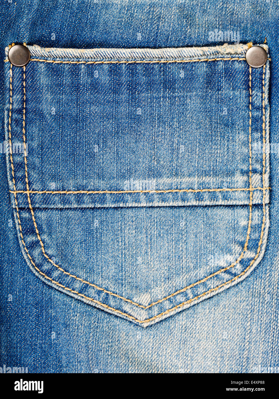 weibliche Jeans Tasche Stockfoto