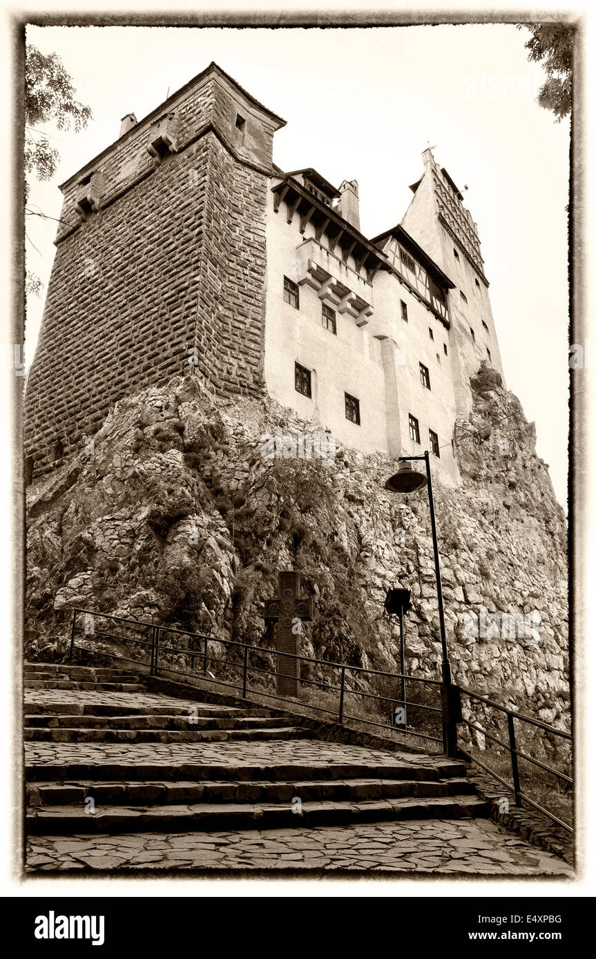 Draculas Schloss Stockfoto
