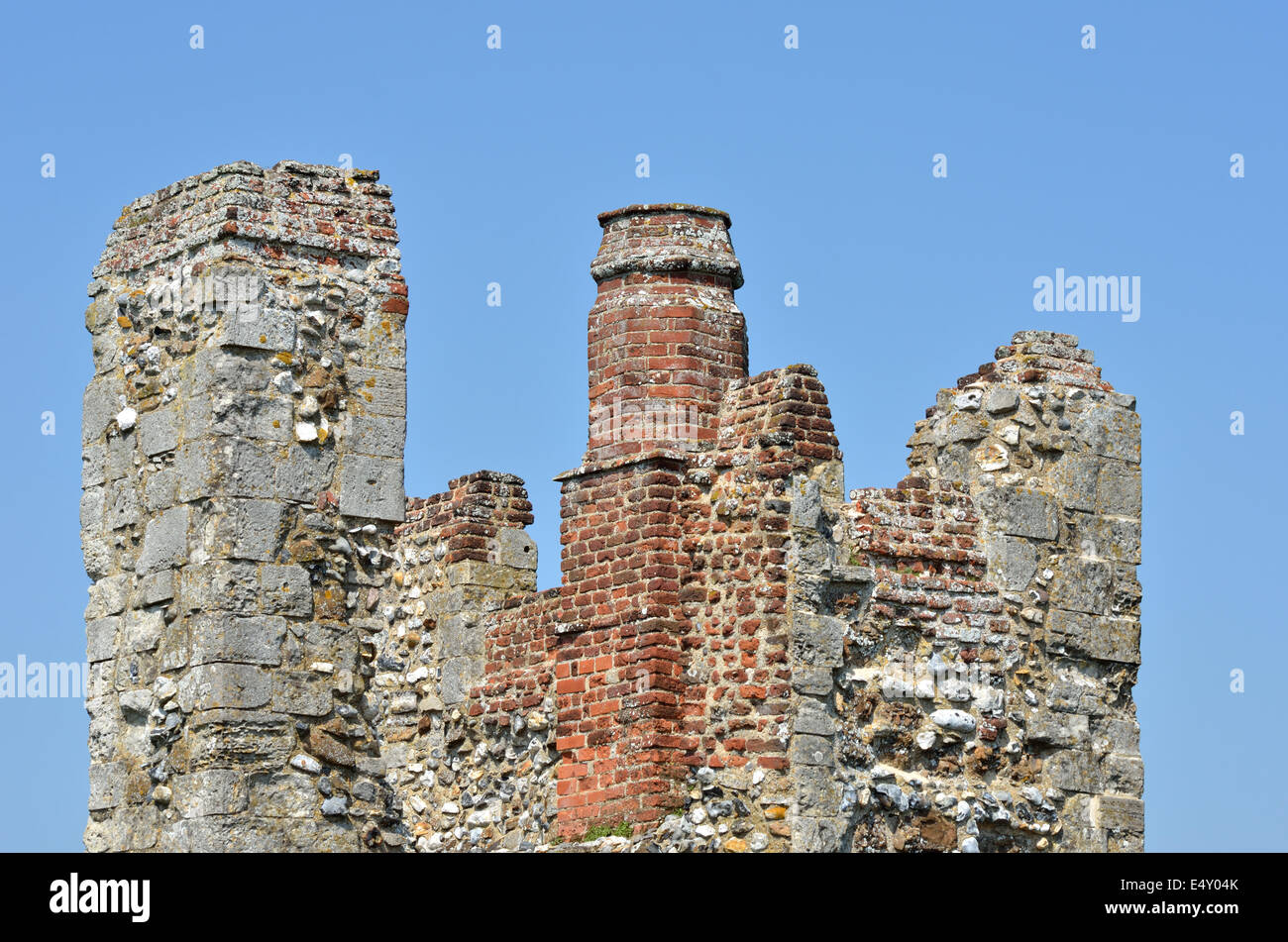 Spitze der Schlossturm Stockfoto