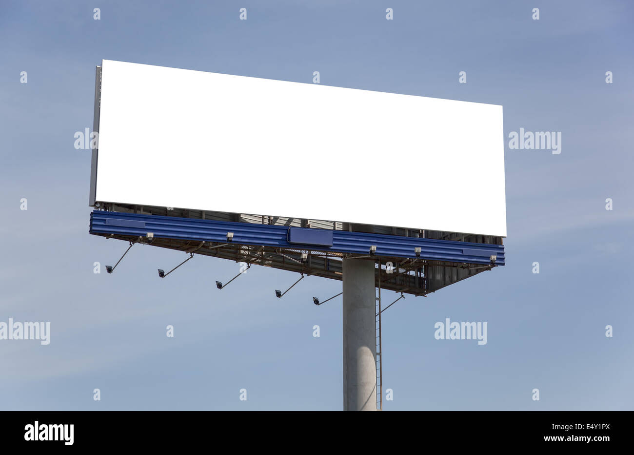 Große leere billboard Stockfoto