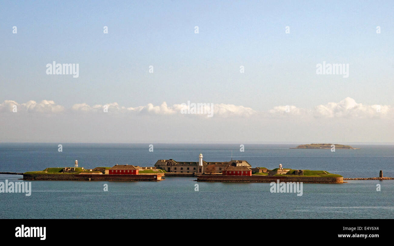 Offshore-Insel Kopenhagen Dänemark Stockfoto