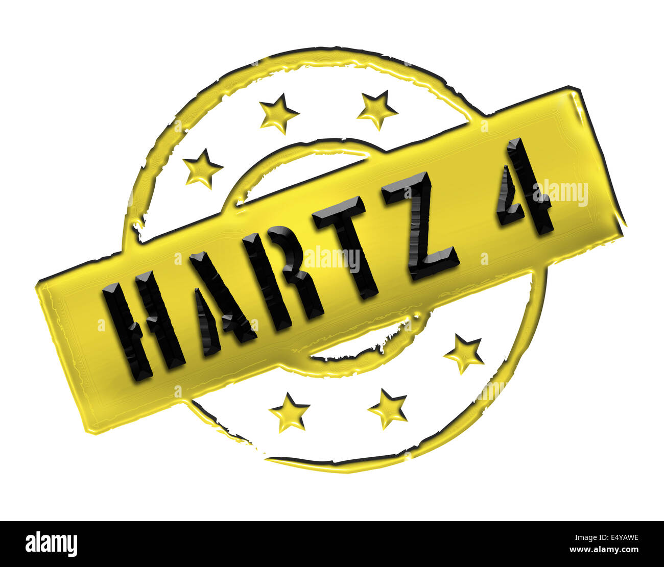 Hartz 4 Stockfoto