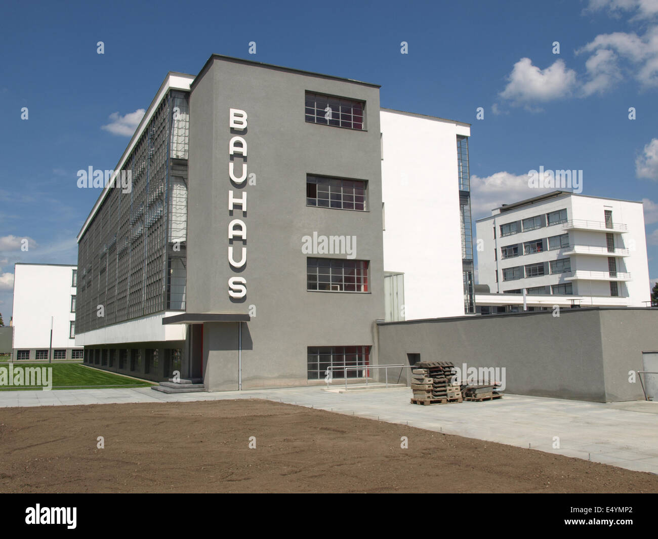 Bauhaus Dessau Stockfoto