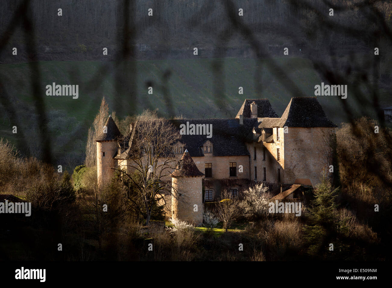 Castel Saint-Médard-de-Presque Frankreich Stockfoto
