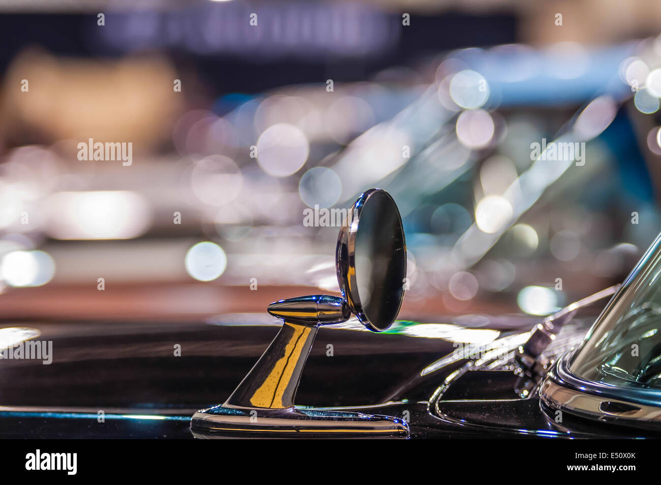 Autos auf dem Display an eine autoshow Stockfoto