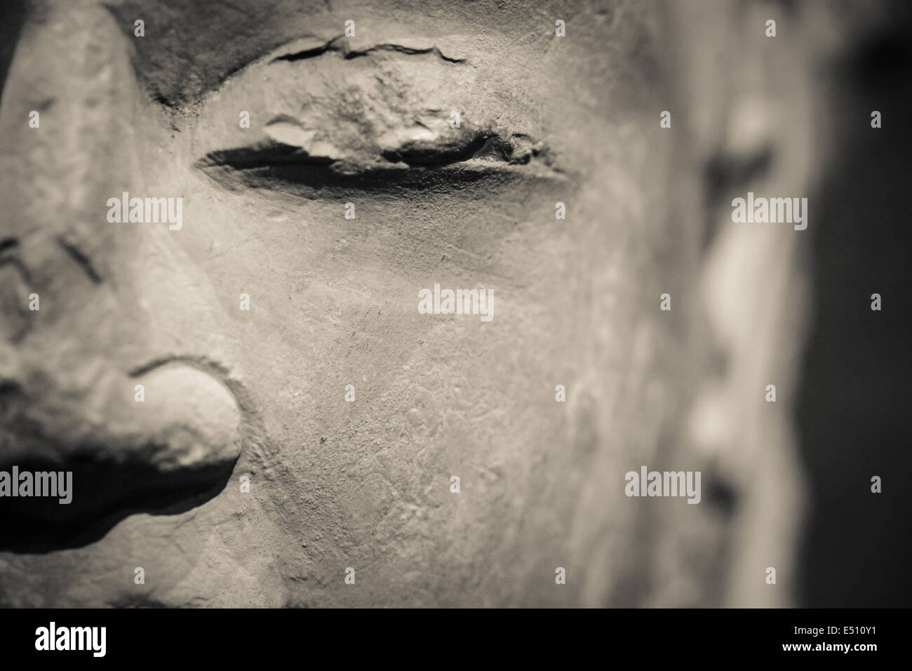 Buddha-Nahaufnahme Stockfoto