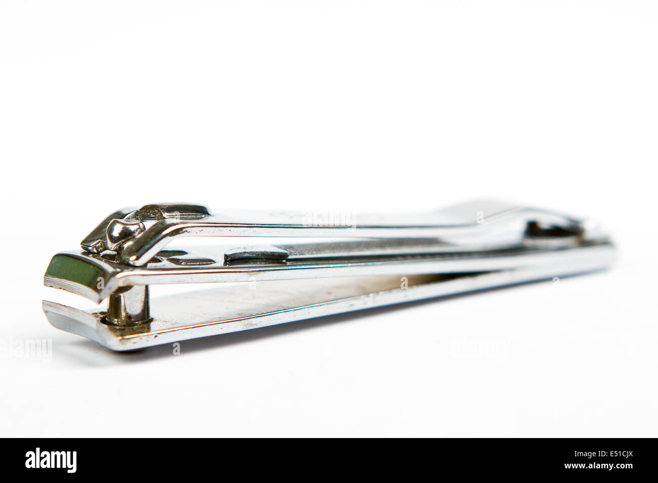 Metall Zangen Nägel Stockfoto