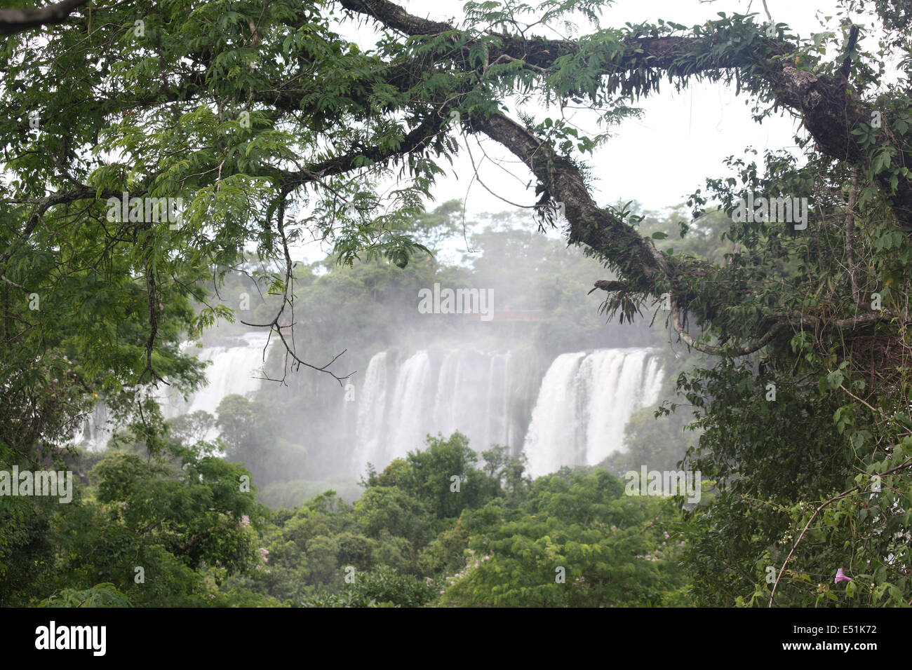 Iguazu Wasserfälle X Stockfoto