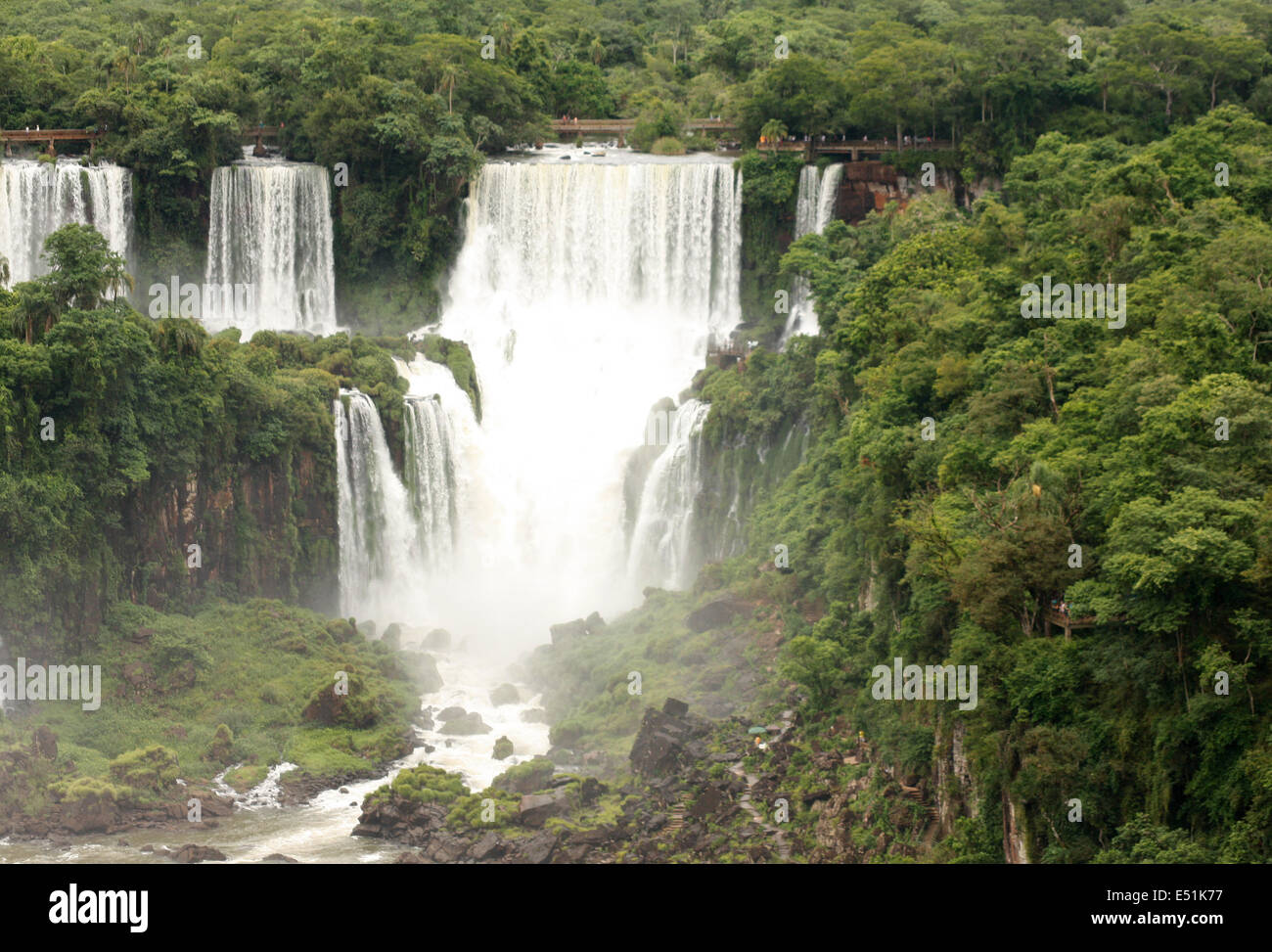Iguazu Wasserfälle V Stockfoto