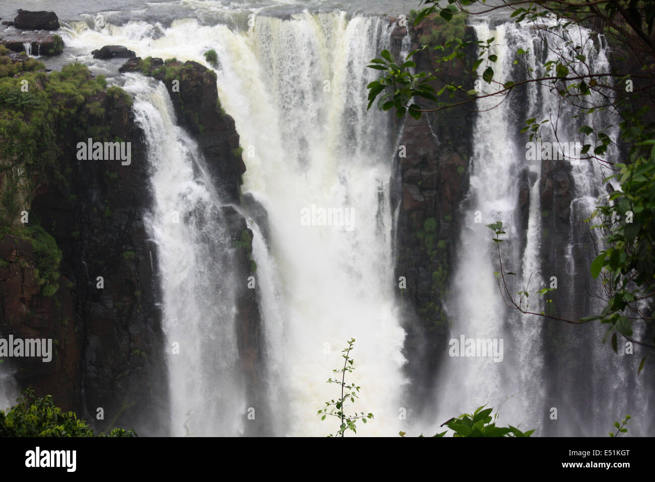 Iguazu Wasserfälle ich Stockfoto