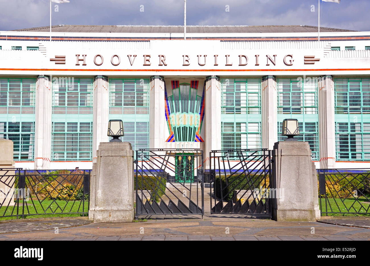Art-Deco-Hoover Building, Western Avenue, Perivale, London Borough of Ealing, Greater London, England, United Kingdom Stockfoto