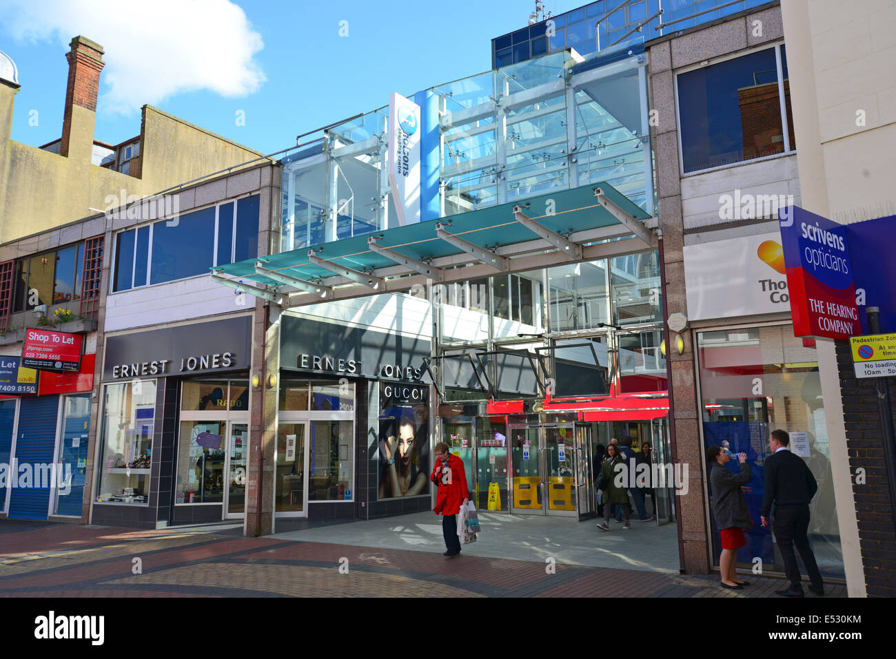Nicholsons Shopping Centre, High Street, Maidenhead, Royal Borough of Windsor und Maidenhead, Vereinigtes Berkshire, England, Königreich Stockfoto