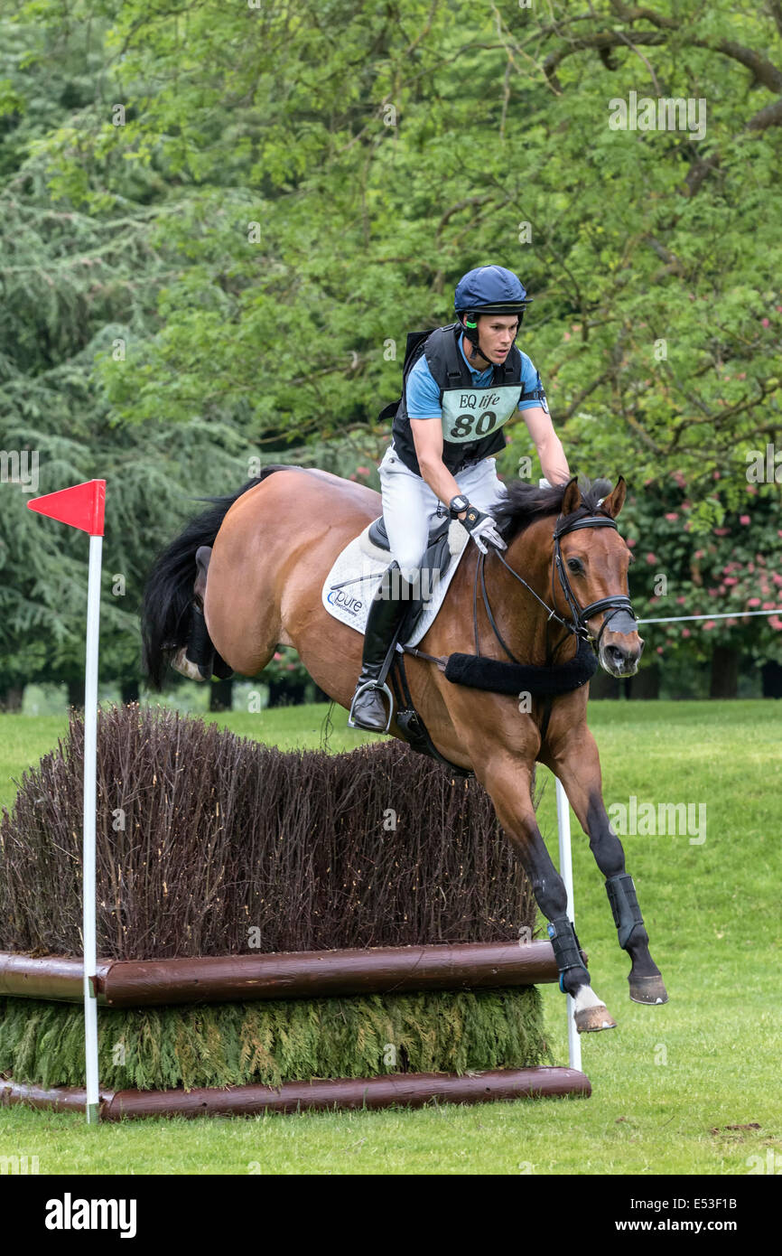 Oliver Smith auf farbecht 2 - Houghton International 2014 Stockfoto