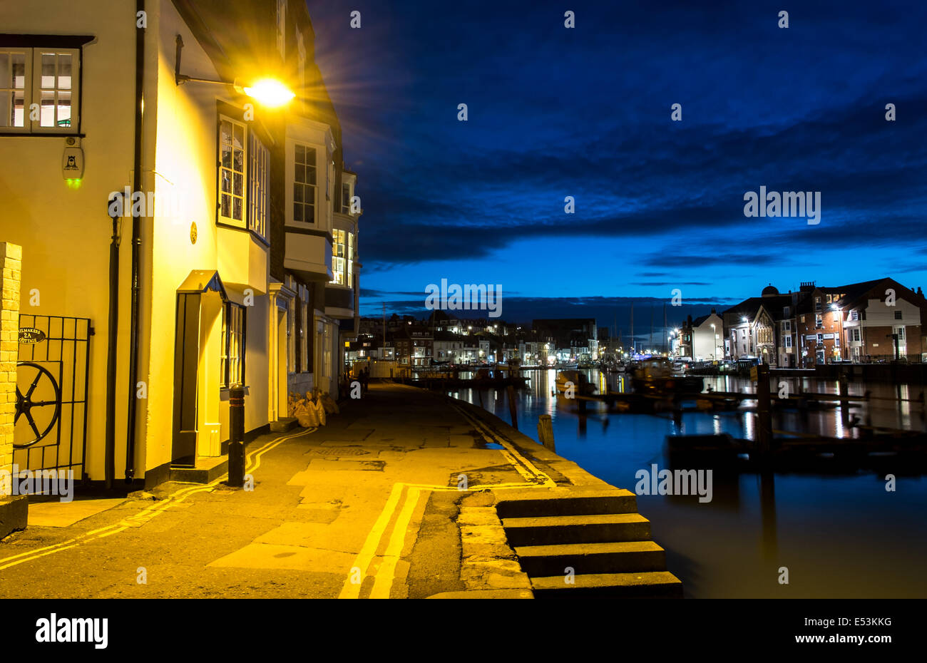 Weymouth Kai Dorset Südwestengland Stockfoto