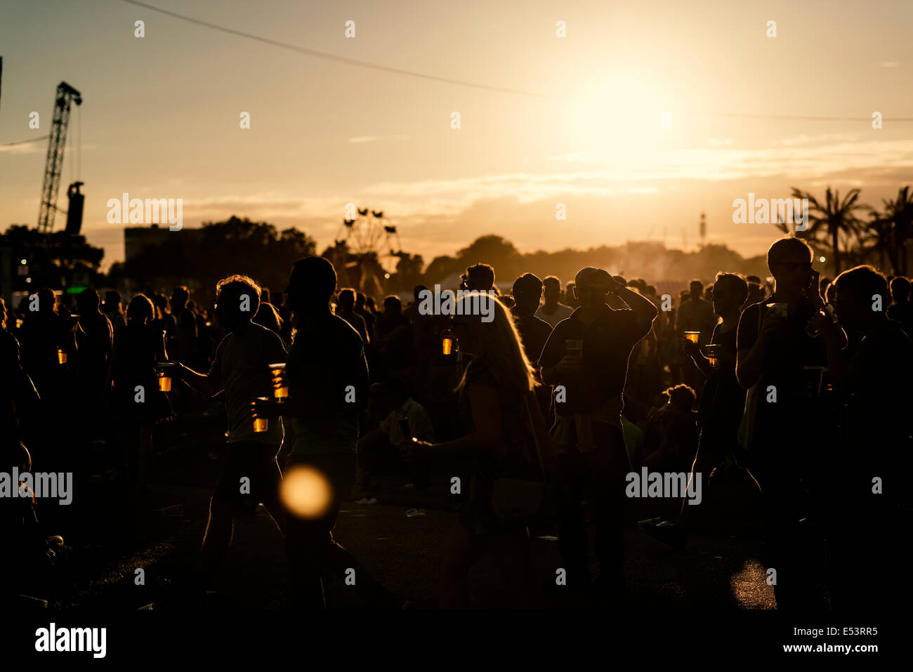 Summer Music Festival im Hyde Park Stockfoto