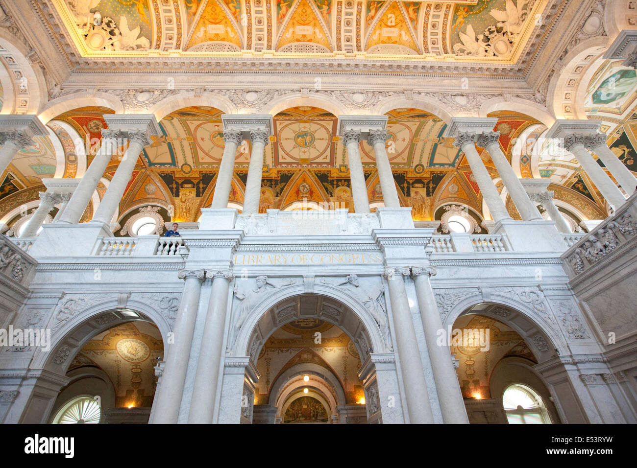 die Library of Congress in Washington, d.c. Gebäude Stockfoto