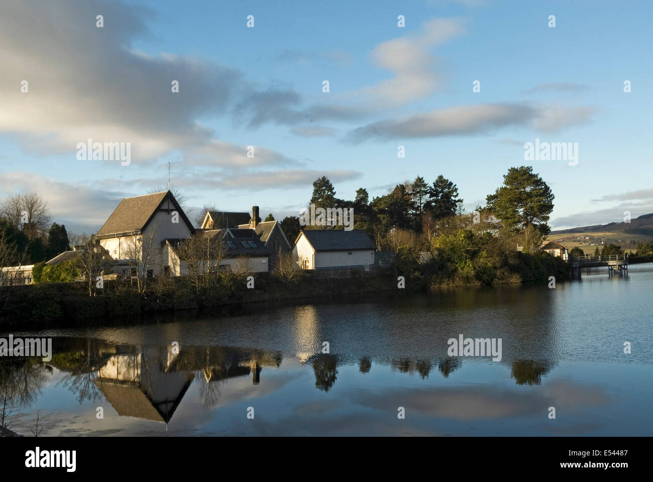 Mugdock und Craigmaddie Stauseen, Milngavie Stockfoto