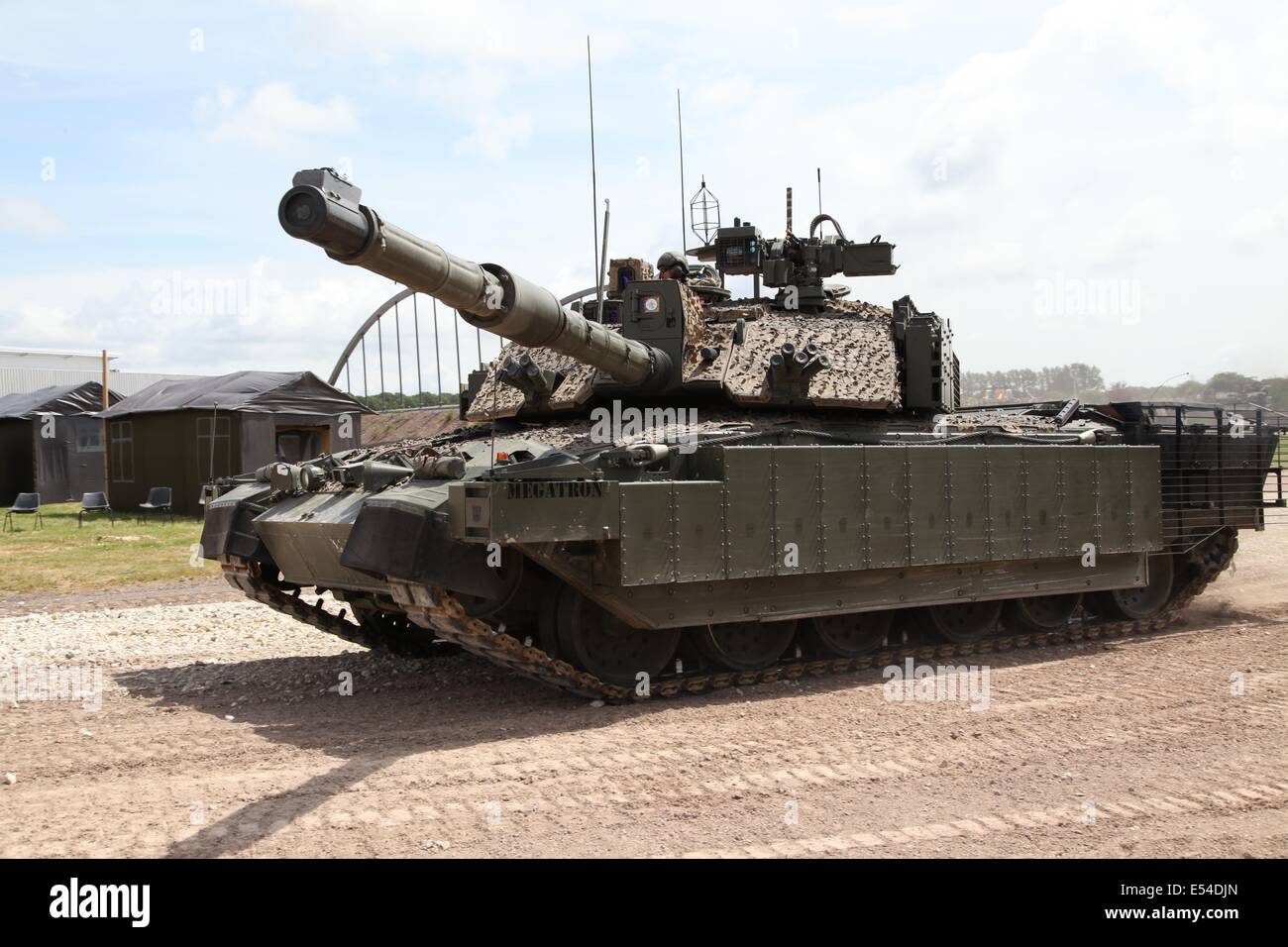 Challenger2 Main Battle Tank Stockfoto