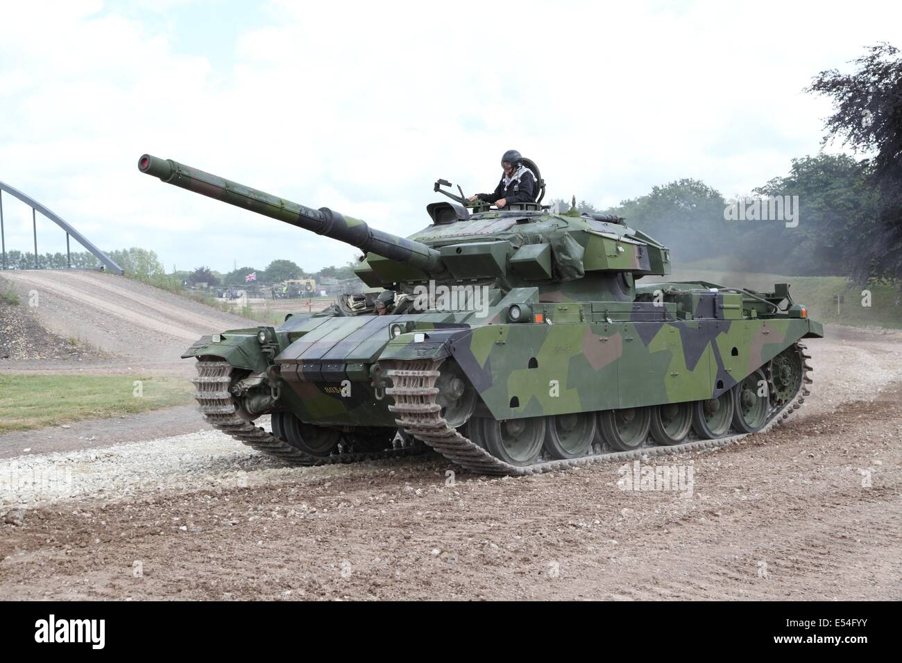 Centurion Stridsvagn 104 Tank - Bovington Tankfest 2014 Stockfoto