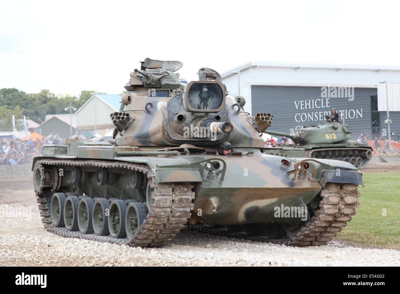 M60A1 RISE - Bovington Tankfest 2014 Stockfoto