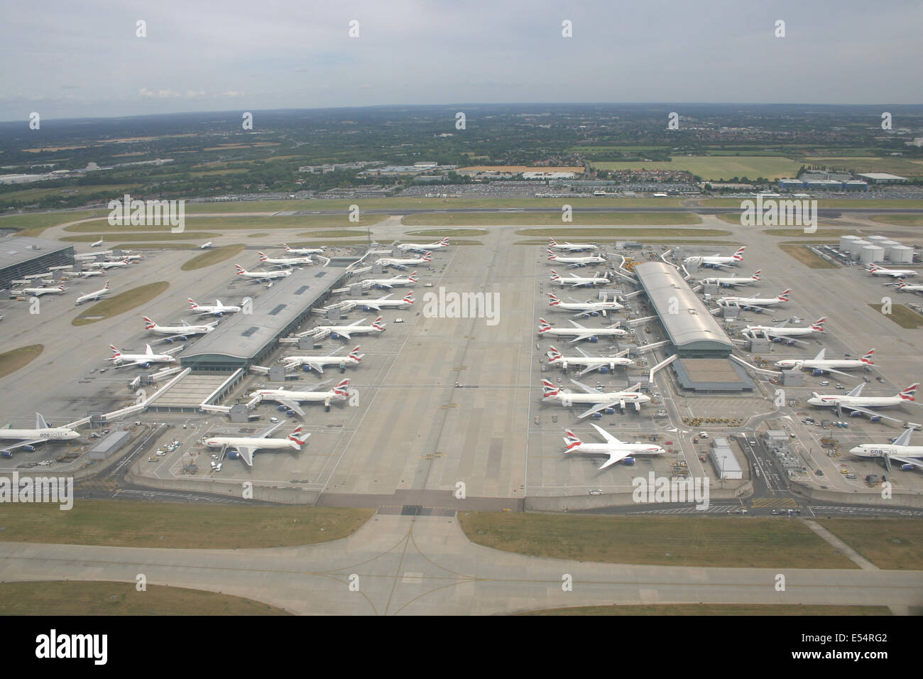 LONDON HEATHROW AIRPORT TERMINAL 5 5 Stockfoto