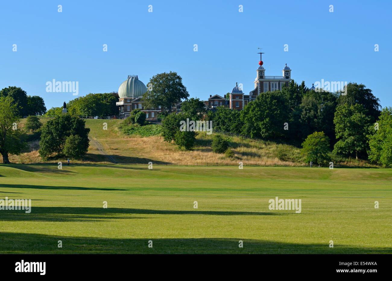 Greenwich Park und Royal Observatory, London, Vereinigtes Königreich Stockfoto